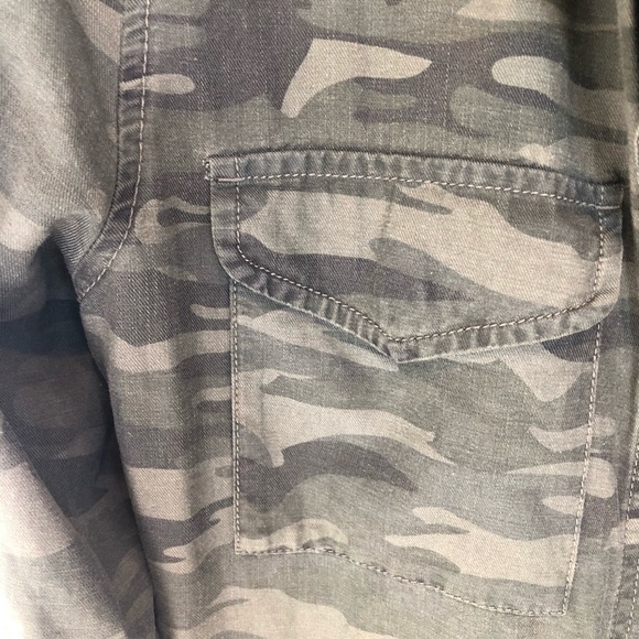 NWOT SANCTUARY ANTHROPOLOGIE ARMY JACKET CAMO SZ M - Picture 6 of 8